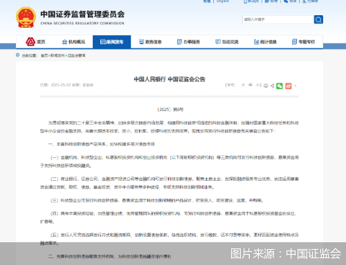 散户配资官方网 人民银行、中国证监会：证券公司、股权投资机构等可发行科技创新债券